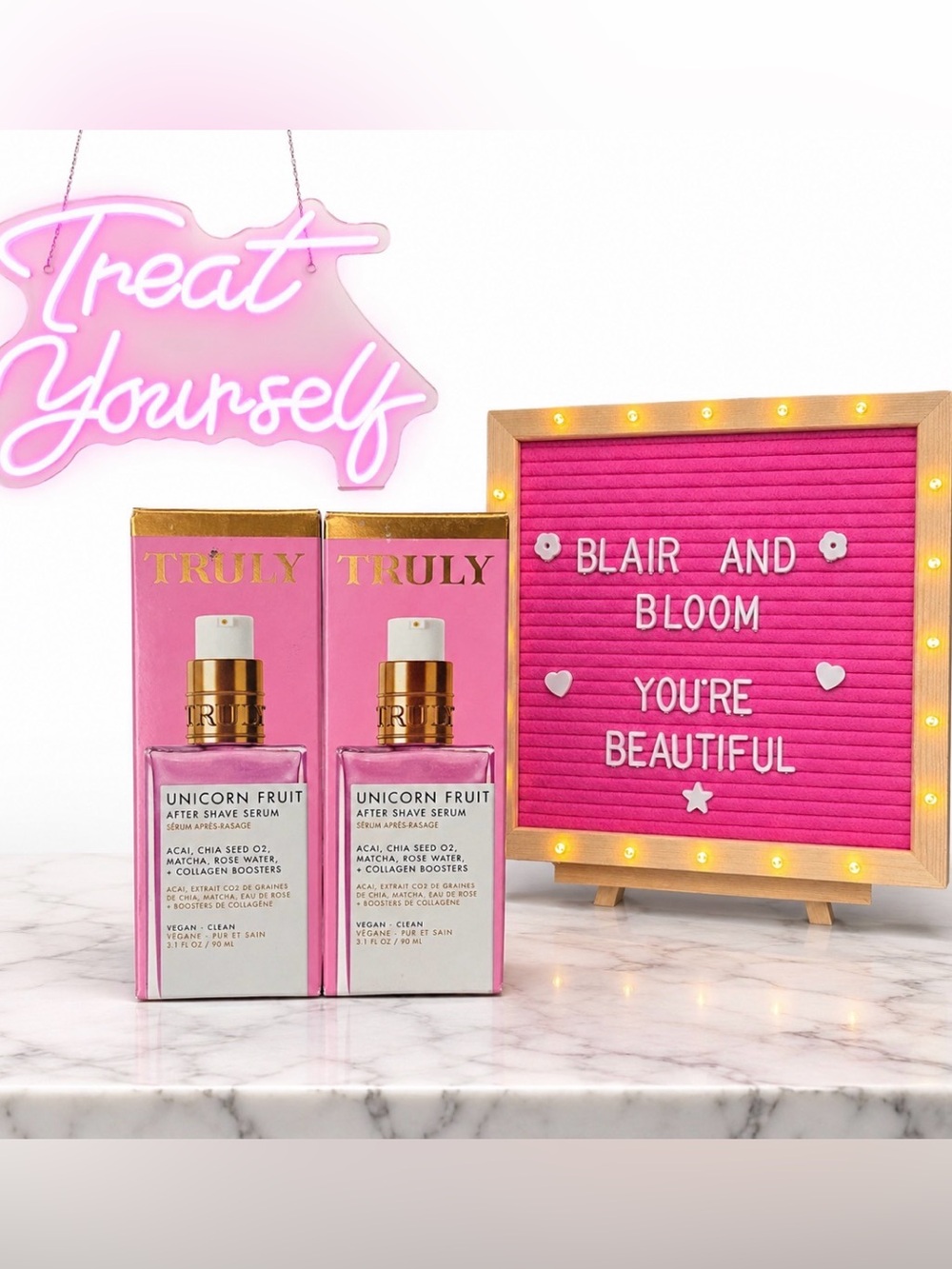 Truly Beauty Unicorn Fruit After Shave Bundle
